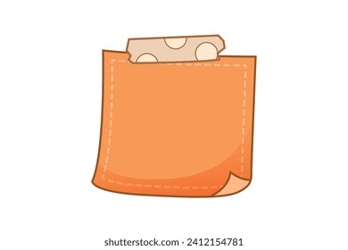 Paper Sticky Notes Sticker Design