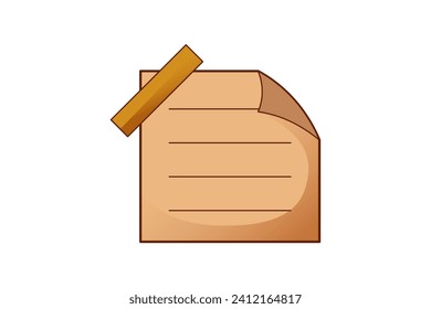 Paper Sticky Notes Sticker Design