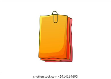 Paper Sticky Notes Sticker Design