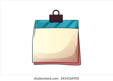 Diseño de pegajosas notas de papel