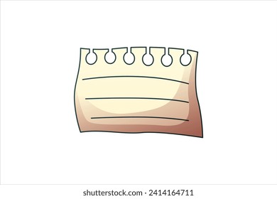 Diseño de pegajosas notas de papel