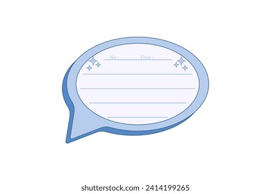 Paper Sticky Notes Sticker Design