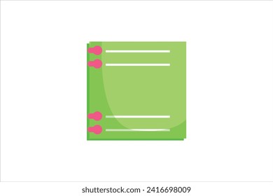 Paper Sticky Notes Sticker Design