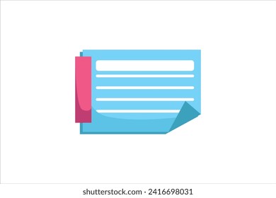 Paper Sticky Notes Sticker Design