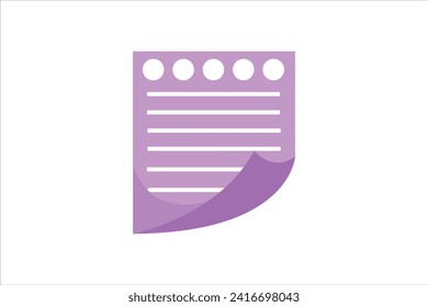 Paper Sticky Notes Sticker Design