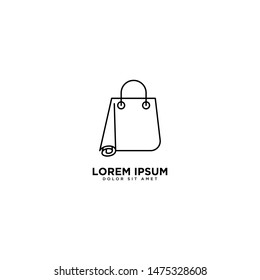 Paper Store design vector, shopping simple vector