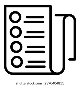 Paper store icon outline vector. Online shop. Internet money