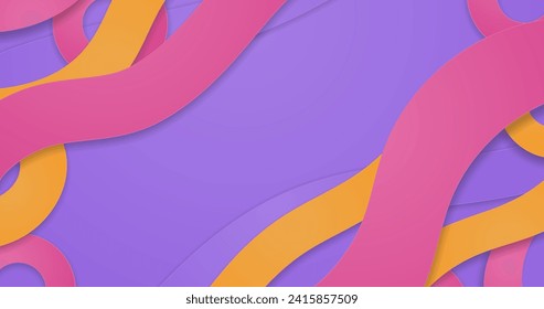 Paper style abstract background vector design in eps 10