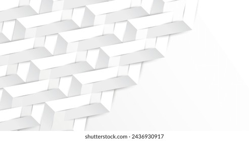 Diseño de vector de fondo de modelos geométricos de estilo de papel en eps 10