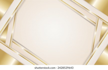 Fondo de lujo de estilo de papel. - Vector.