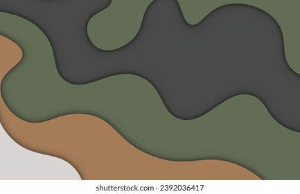 Paper style with shadows background. Template for banner.