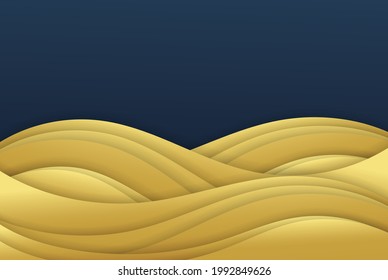 Paper style smooth background. - Vector.