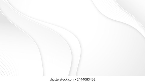 Paper style smooth fluid background vector design in eps 10