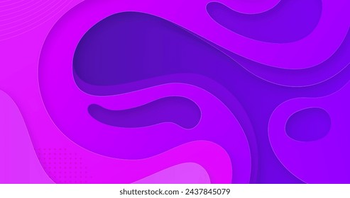 Paper style wavy background vector design in eps 10