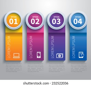 paper tab infographic