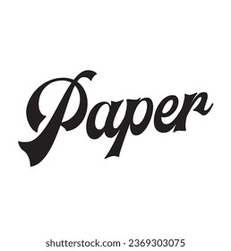 paper text on white background.