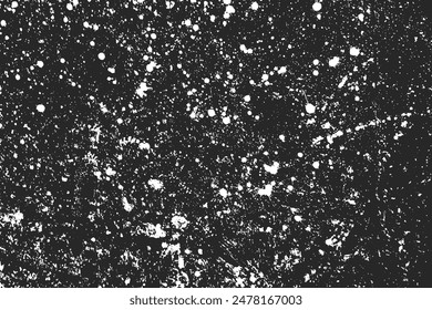 Paper texture background. Black and white grunge. Distress overlay texture. Abstract surface dust and rough dirty wall background concept. Worn, torn, weathered effect. Vector illustration, EPS 10.