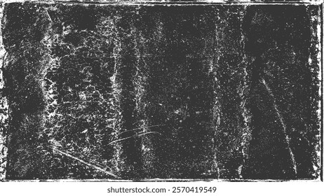 Paper texture background. Black and white grunge. Distress overlay texture. Abstract surface dust and rough dirty wall background concept. Worn, torn, weathered effect. Vector illustration, EPS 10.