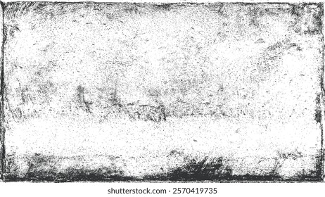 Paper texture background. Black and white grunge. Distress overlay texture. Abstract surface dust and rough dirty wall background concept. Worn, torn, weathered effect. Vector illustration, EPS 10.