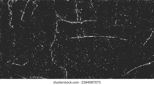 Paper texture background. Black and white grunge. Distress overlay texture. Abstract surface dust and rough dirty wall background concept. Worn, torn, weathered effect. Vector illustration, EPS 10.