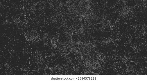 Paper texture background. Black and white grunge. Distress overlay texture. Abstract surface dust and rough dirty wall background concept. Worn, torn, weathered effect. Vector illustration, EPS 10.