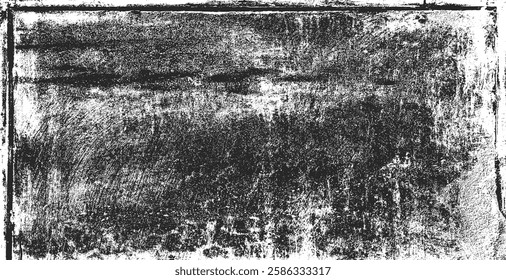 Paper texture background. Black and white grunge. Distress overlay texture. Abstract surface dust and rough dirty wall background concept. Worn, torn, weathered effect. Vector illustration, EPS 10.