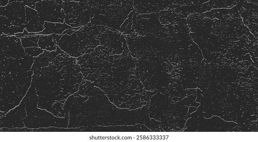 Paper texture background. Black and white grunge. Distress overlay texture. Abstract surface dust and rough dirty wall background concept. Worn, torn, weathered effect. Vector illustration, EPS 10.