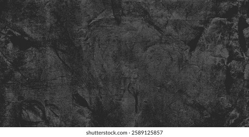 Paper texture background. Black and white grunge. Distress overlay texture. Abstract surface dust and rough dirty wall background concept. Worn, torn, weathered effect. Vector illustration, EPS 10.