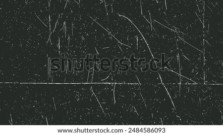 Paper texture background. Black and white grunge. Distress overlay texture. Abstract surface dust and rough dirty wall background concept. Worn, torn, weathered effect. Vector illustration, EPS 10.
