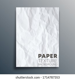 Diseño de fondo de textura de papel para papel pintado, volante, póster, portada de folleto, tipografía u otros productos de impresión. Ilustración vectorial.