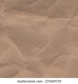 Paper texture. Cardboard. Natural color. Shabby crumpled paper.