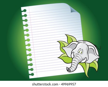 Paper theme (Elephant)