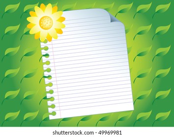 Paper theme (Flower)