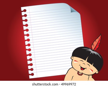 Paper theme (Little Indian)
