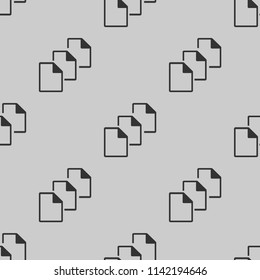 paper three icon vector, can be used for web and mobile design seamless pattern