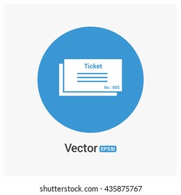 Paper tickets icon