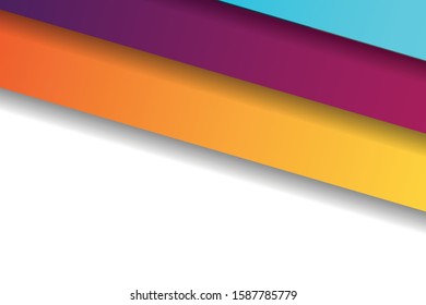 paper topography relief. Abstract paper cut background. Realistic papercut decoration textured
