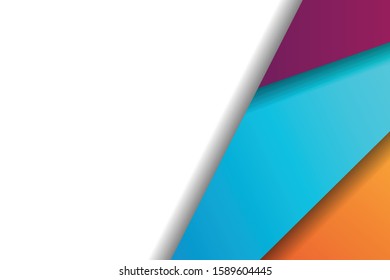 paper topography relief. Abstract paper cut background. Realistic papercut decoration textured
