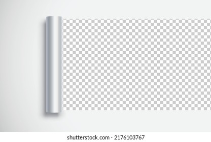 Paper torn. Paper Ripped with realistic shadow transparency. Vector object.