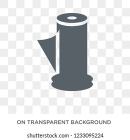 paper towel icon. paper towel design concept from Hygiene collection. Simple element vector illustration on transparent background.