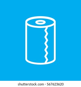 paper towel icon illustration isolated vector sign symbol
