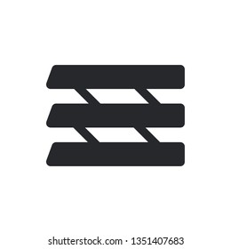 paper tray flat vector icon