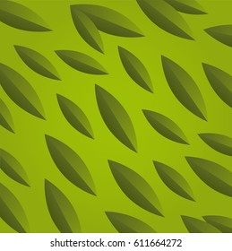 Paper tropical spring leafs.Vector background.Eps 10