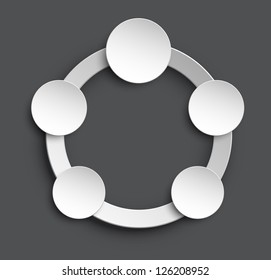 Paper vector background