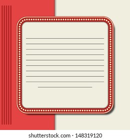 Paper vector background