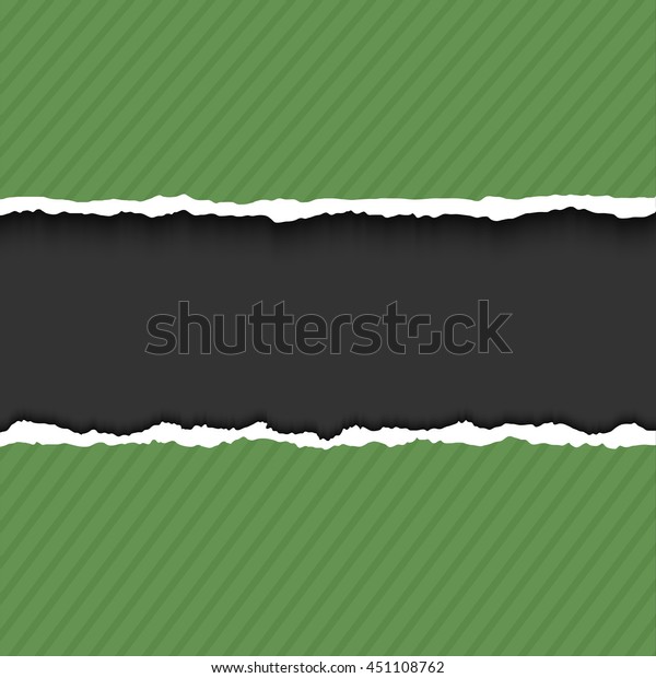 Paper vector frame, paper page pieces. Vector\
torn paper with dark\
copyspace