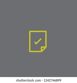 Paper vector icon 