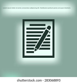 paper vector icon