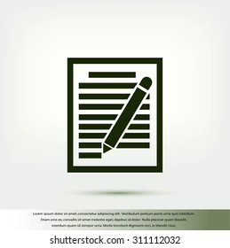 paper vector icon