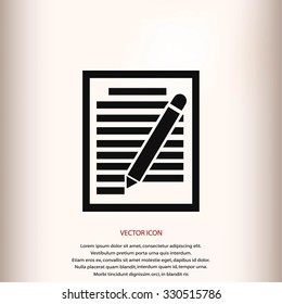 paper vector icon